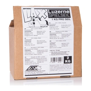 Závesná, zdravá lucerna zábava pre kone 100% prírodná, balenie 2ks - 2kg – balenie