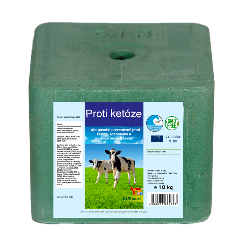 Minerálny liz ako prevencia ketózy Anti ketosis (Balenie 10kg)