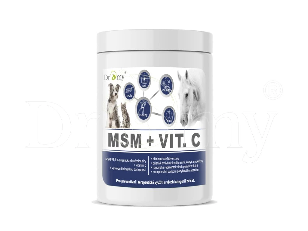Dromy MSM + vitamín C 2kg