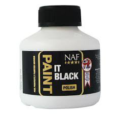 Paint it - čierny a bezfarebný lak na kopytá, Black (čierny) fľaštička 250ml